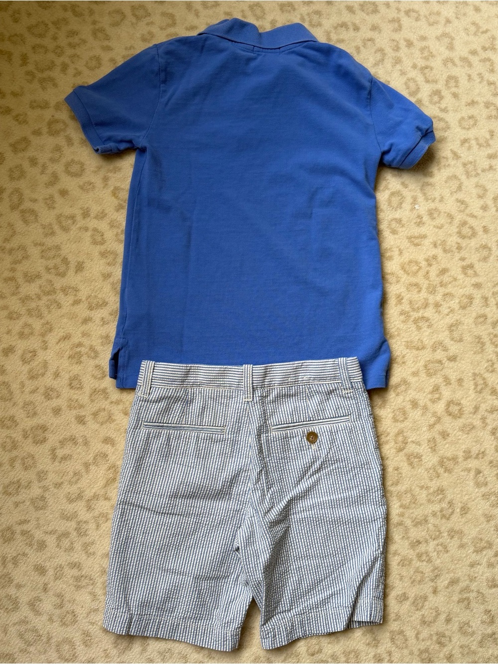 Bundle of boys summer shorts and tops (Mostly Polo by Ralph Lauren, size 7) - Picture 15 of 16
